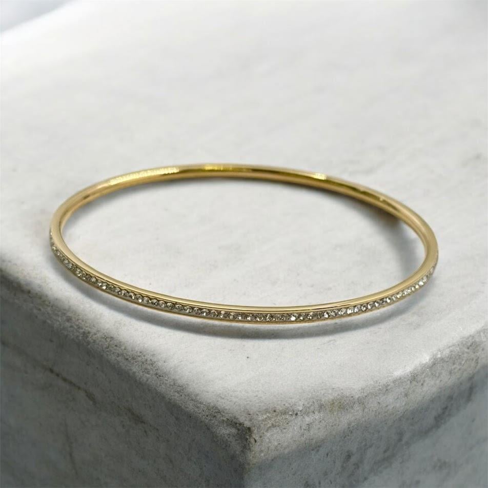 TAŞLI ÇELİK BİLEZİK