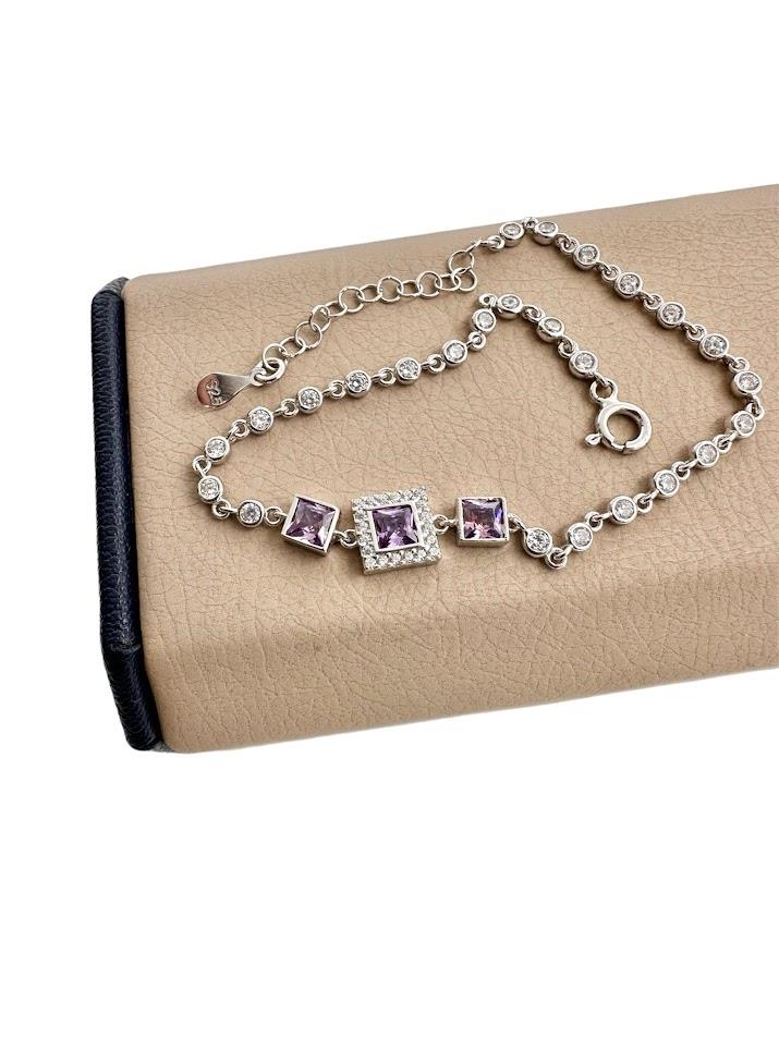 TAŞLI GÜMÜŞ BİLEKLİK