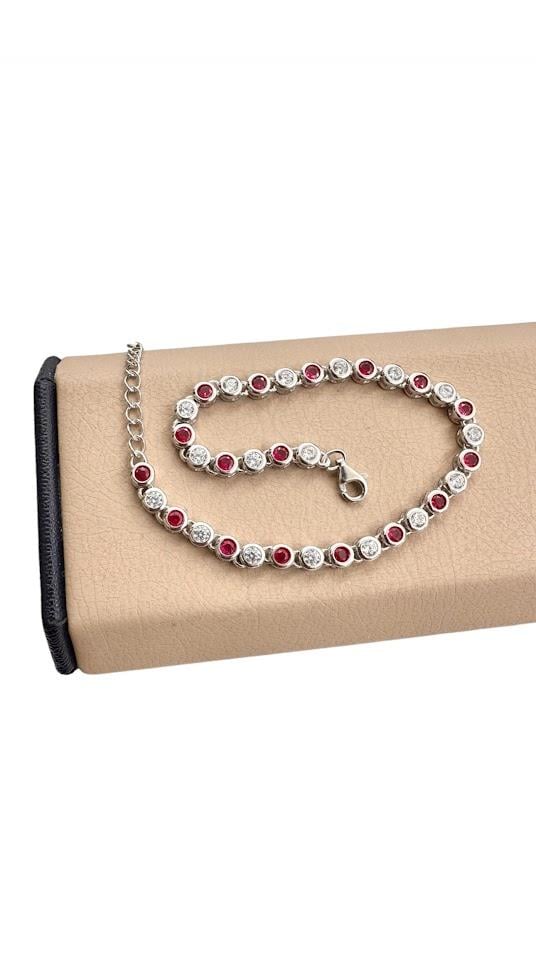 TAŞLI GÜMÜŞ BİLEKLİK