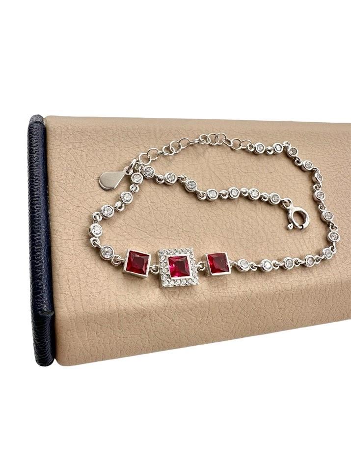 TAŞLI GÜMÜŞ BİLEKLİK