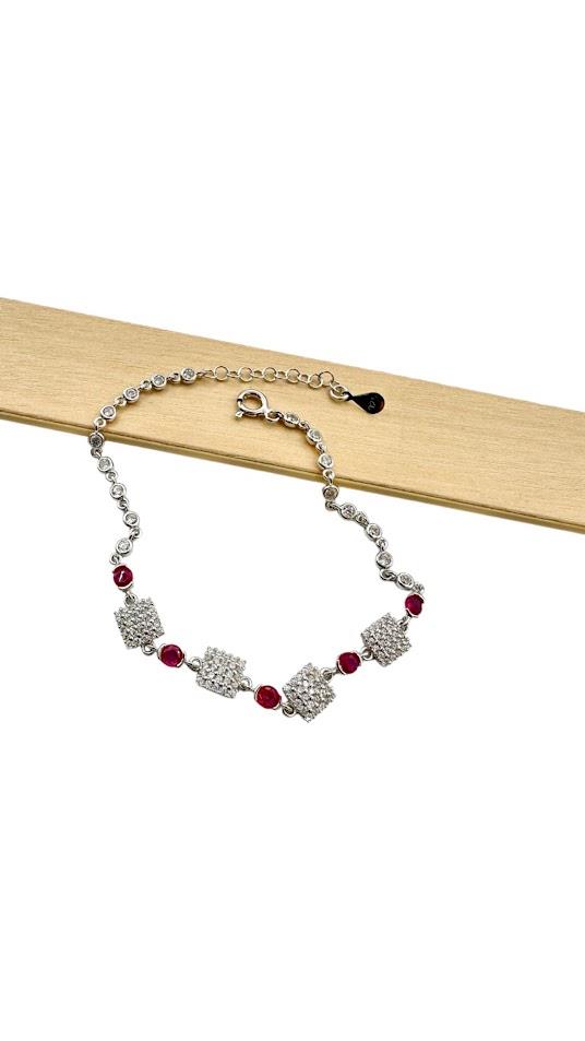 TAŞLI GÜMÜŞ BİLEKLİK