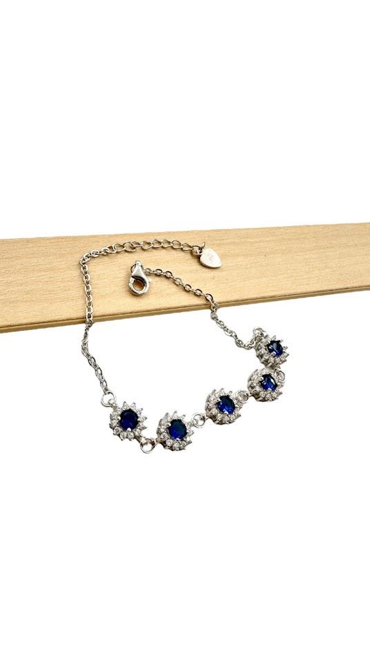 TAŞLI GÜMÜŞ BİLEKLİK