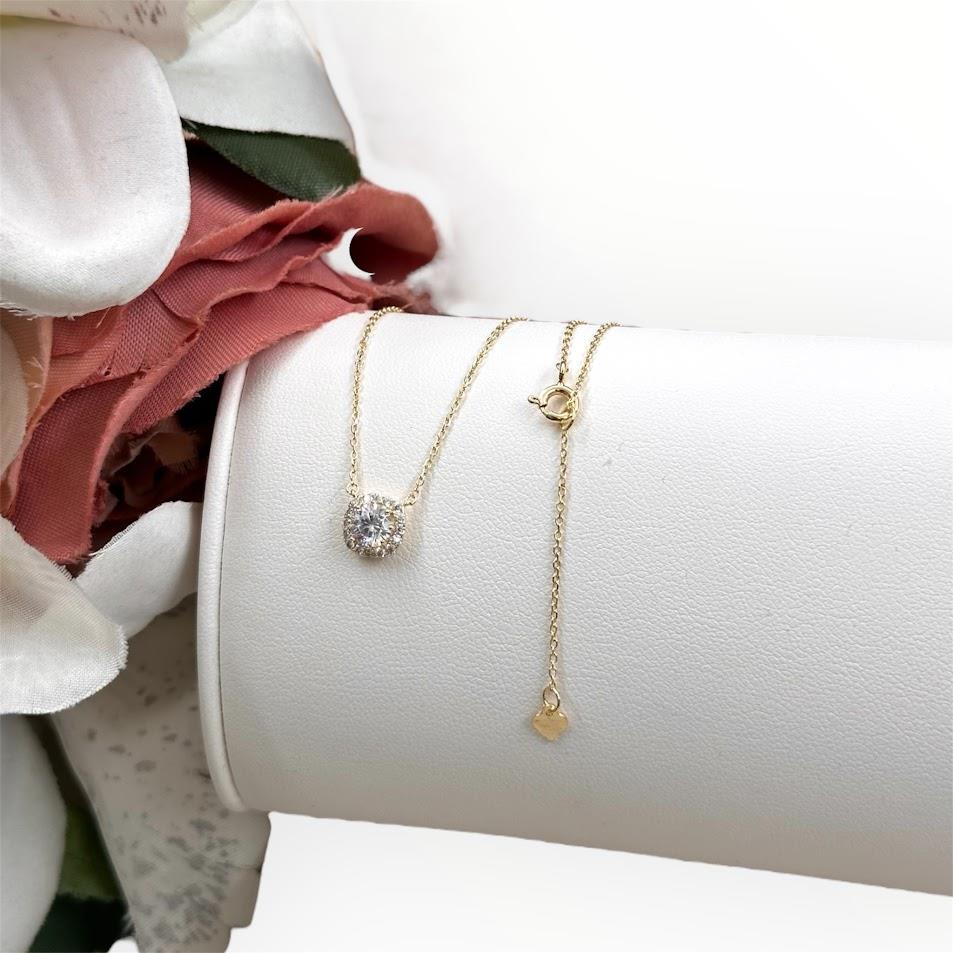 TAŞLI GÜMÜŞ KOLYE