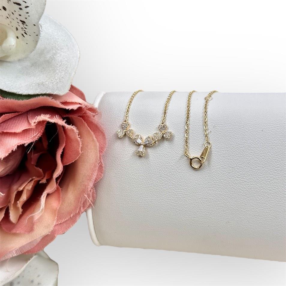 TAŞLI GÜMÜŞ KOLYE