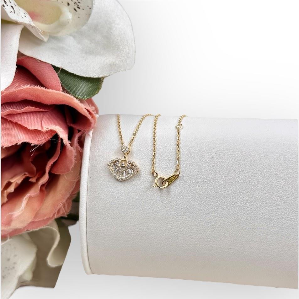 TAŞLI GÜMÜŞ KOLYE