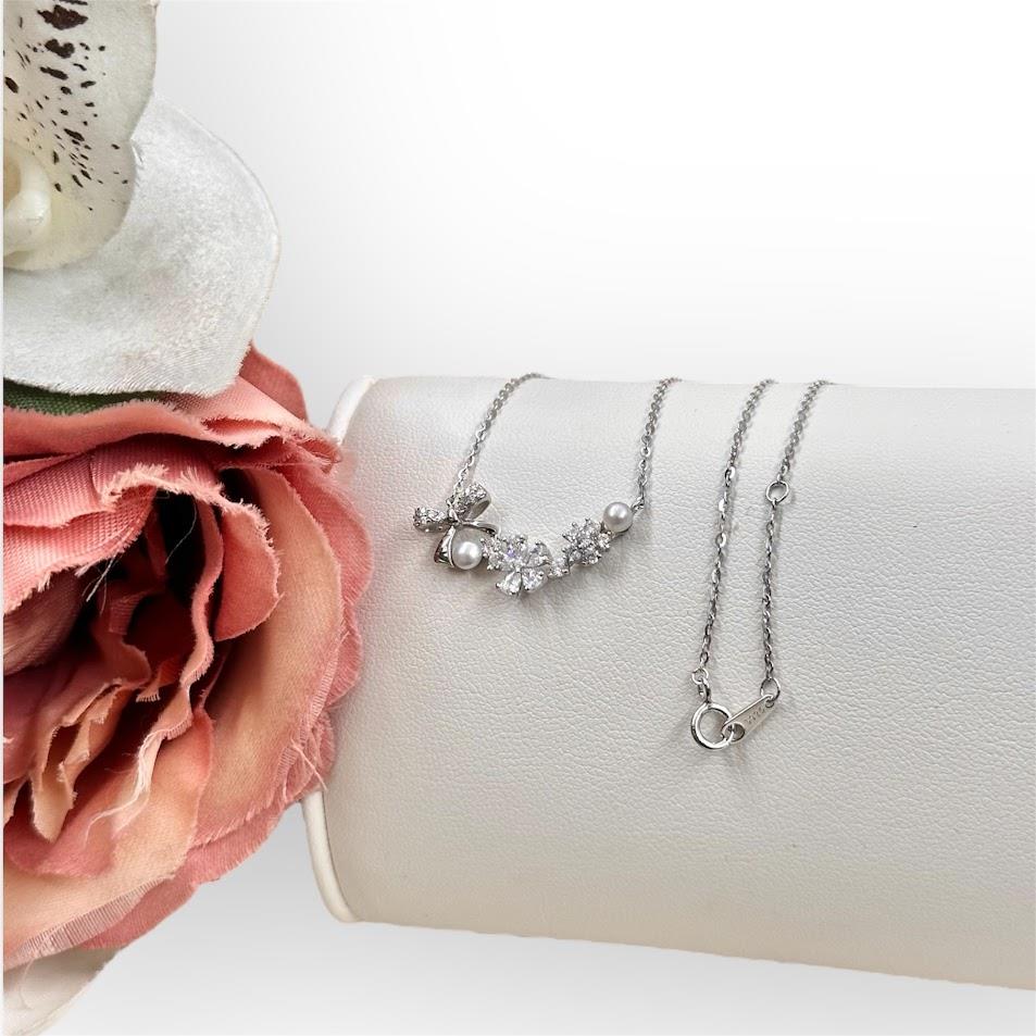 TAŞLI GÜMÜŞ KOLYE