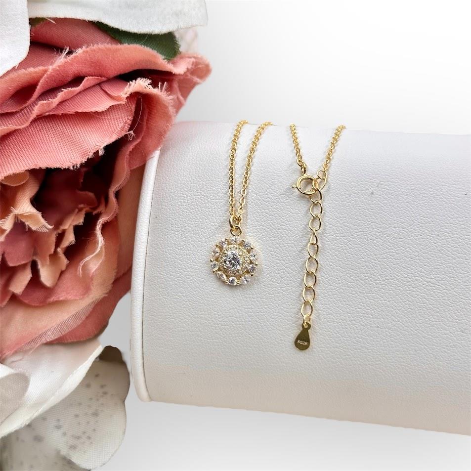 TAŞLI GÜMÜŞ KOLYE