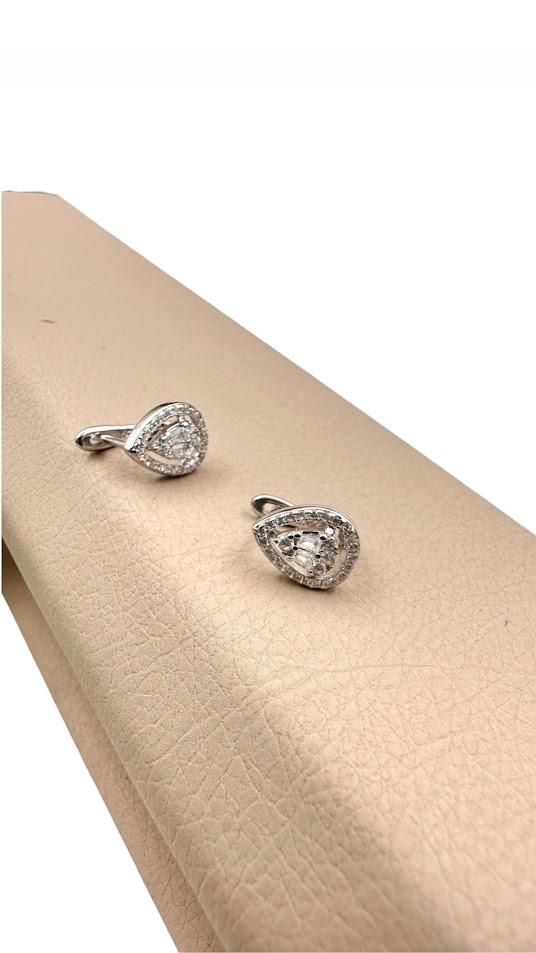 TAŞLI GÜMÜŞ KÜPE