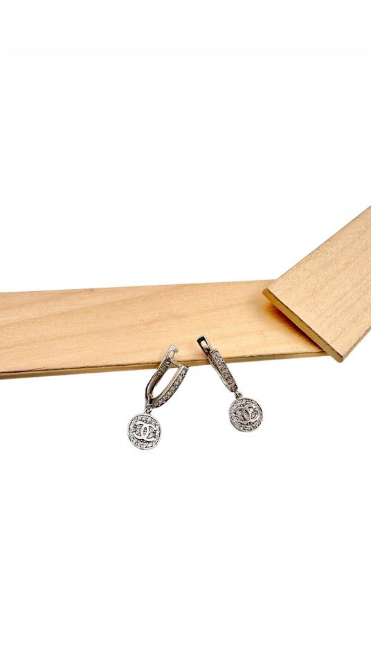 TAŞLI GÜMÜŞ KÜPE