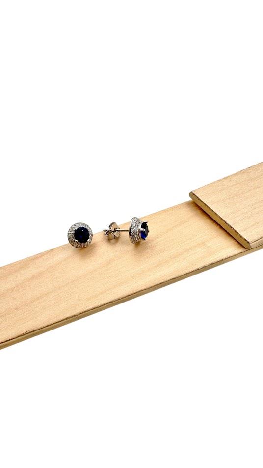 TAŞLI GÜMÜŞ KÜPE