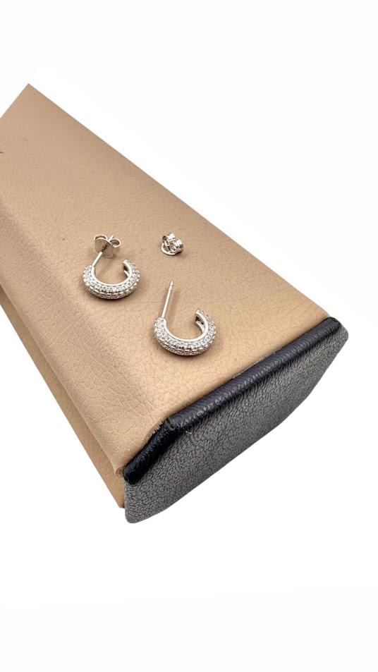 TAŞLI GÜMÜŞ KÜPE