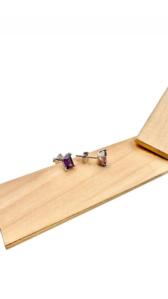 TAŞLI GÜMÜŞ KÜPE