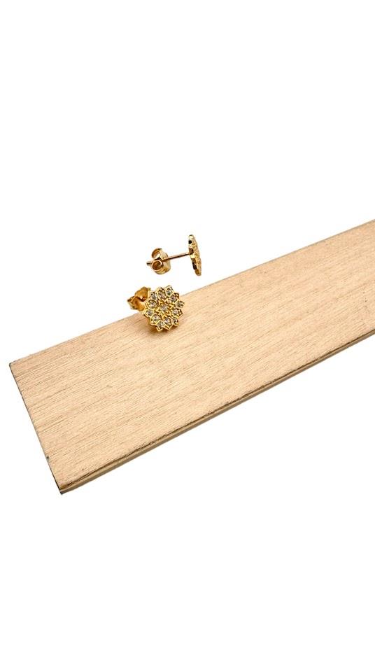 TAŞLI GÜMÜŞ KÜPE