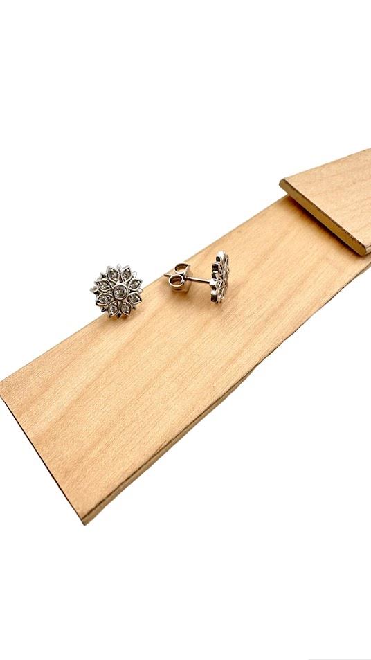 TAŞLI GÜMÜŞ KÜPE