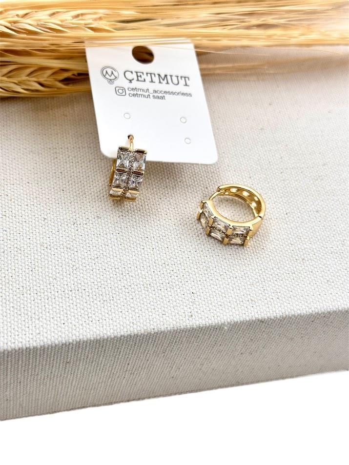 TAŞLI HALKA VIP KÜPE