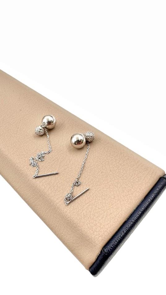 TOPCUK MODEL GÜMÜŞ KÜPE