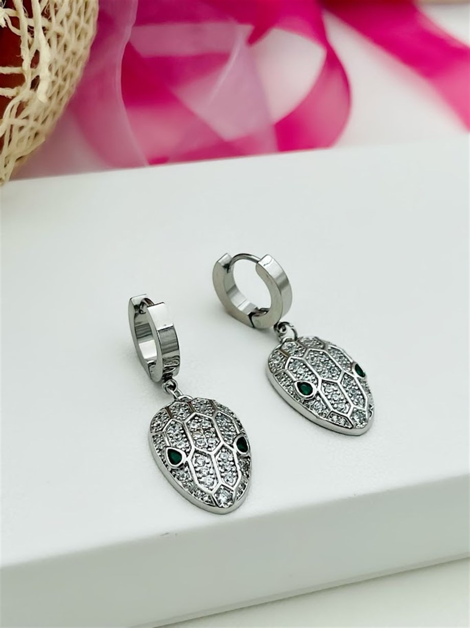 YILAN MODEL ÇELİK KÜPE