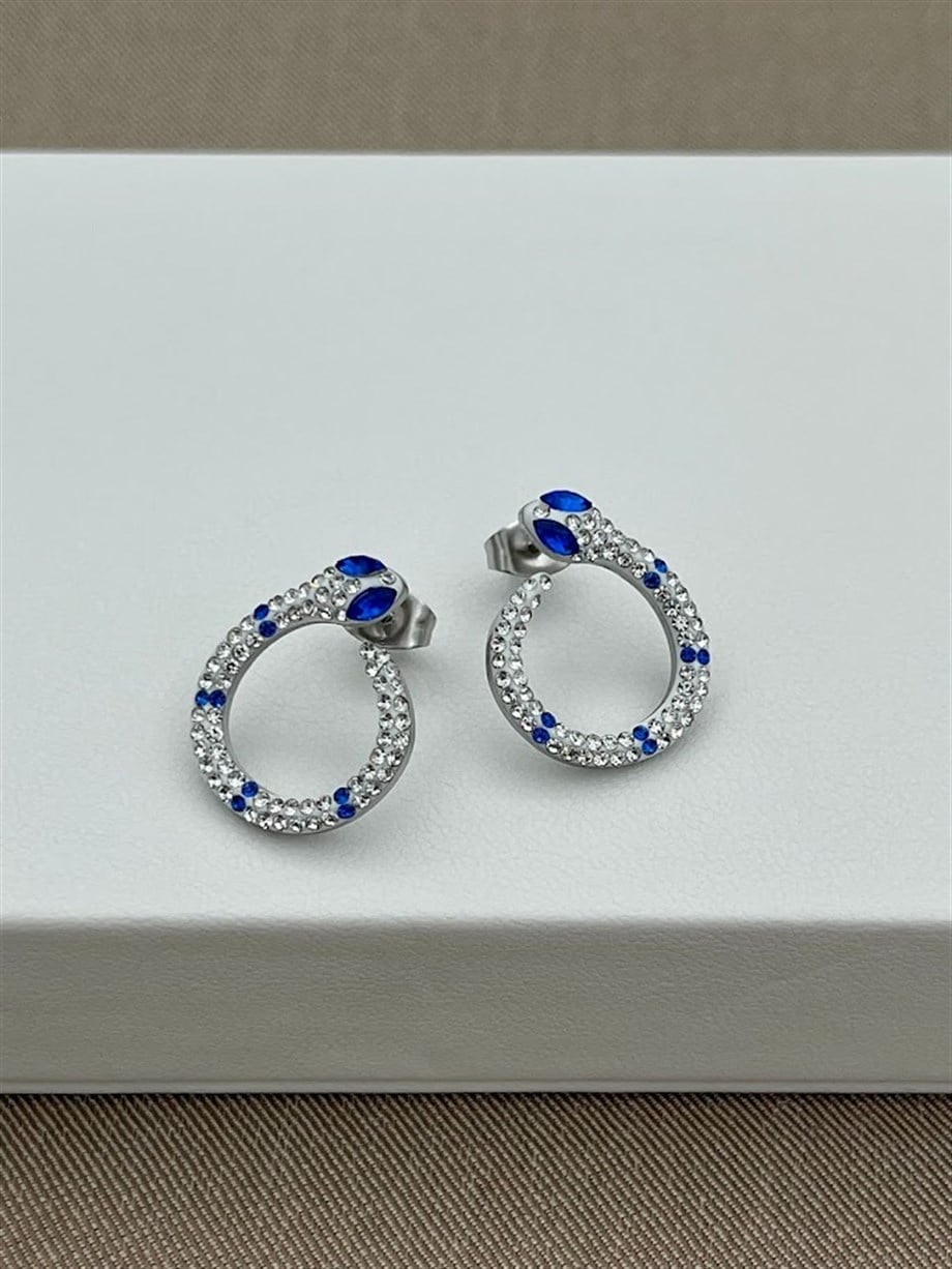 YILAN MODEL ÇELİK KÜPE