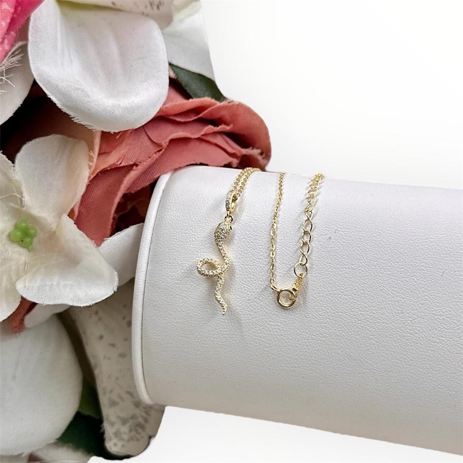 YILAN MODEL GÜMÜŞ KOLYE