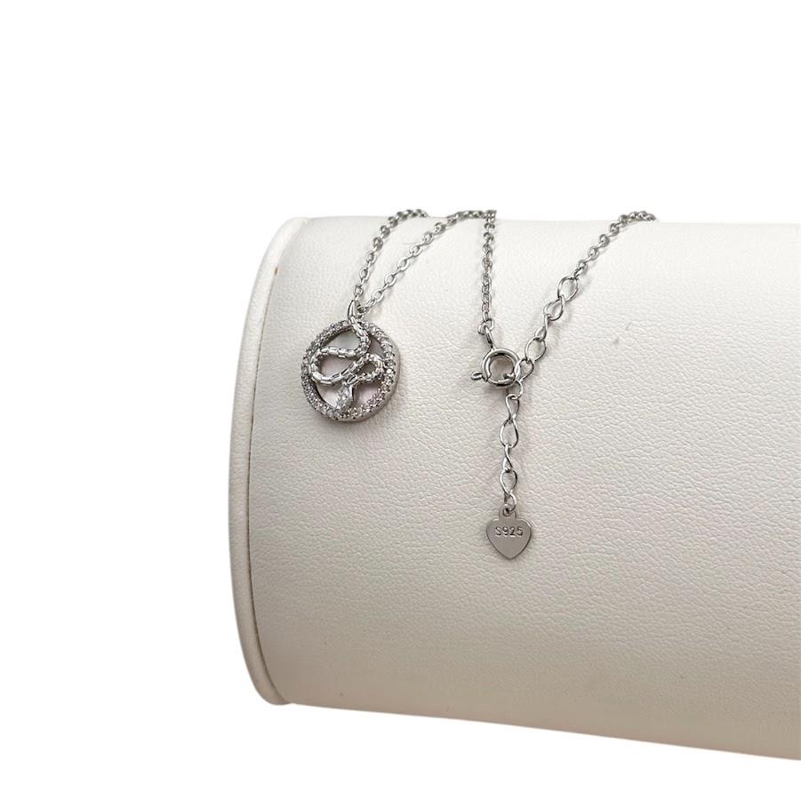 YILAN MODEL GÜMÜŞ KOLYE