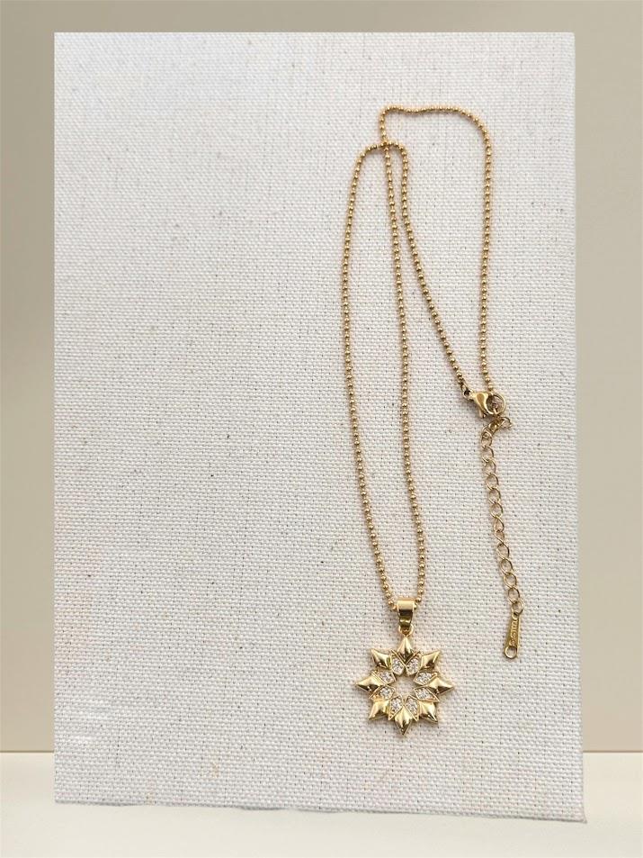 YILDIZ MODEL ÇELİK KOLYE