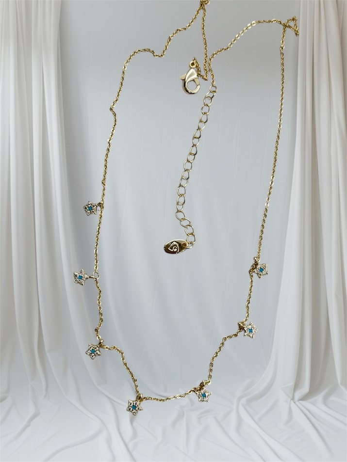 YILDIZ MODEL ÇOKLU KOLYE