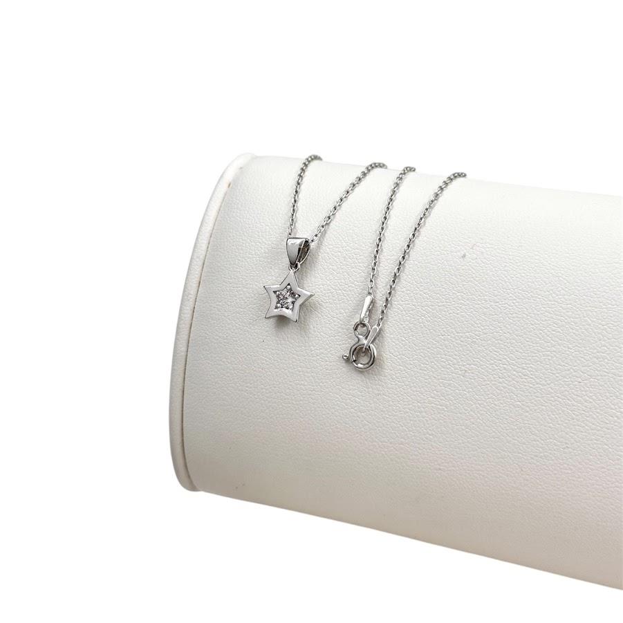 YILDIZ MODEL GÜMÜŞ KOLYE