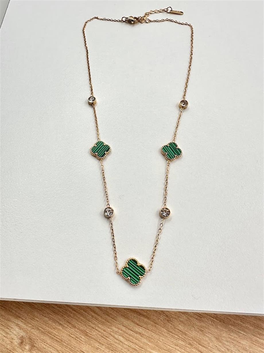 YONCA MODEL ÇELİK KOLYE