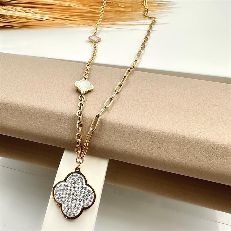 YONCA MODEL ÇELİK KOLYE