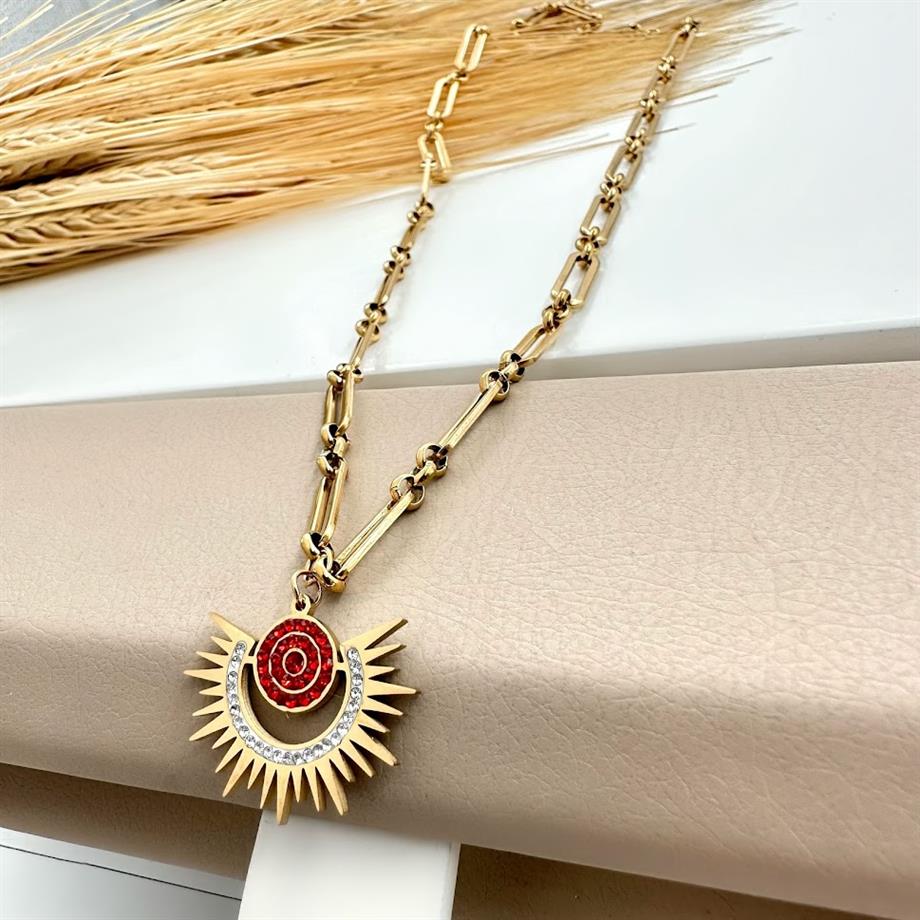 ZİNCİR MODEL ÇELİK KOLYE