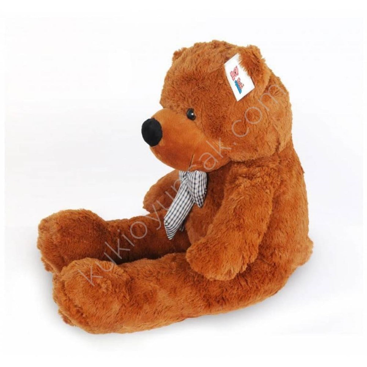 110cm Koyu Kahverengi Minnoş Peluş Ayı