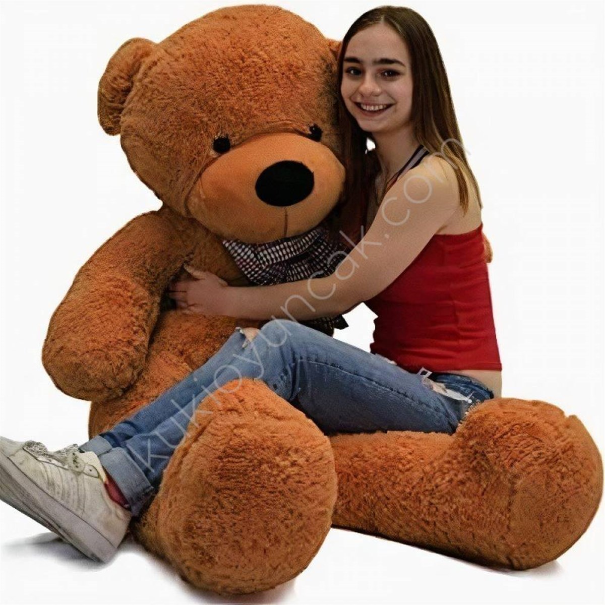 150cm Açık Kahverengi Peluş Ayı