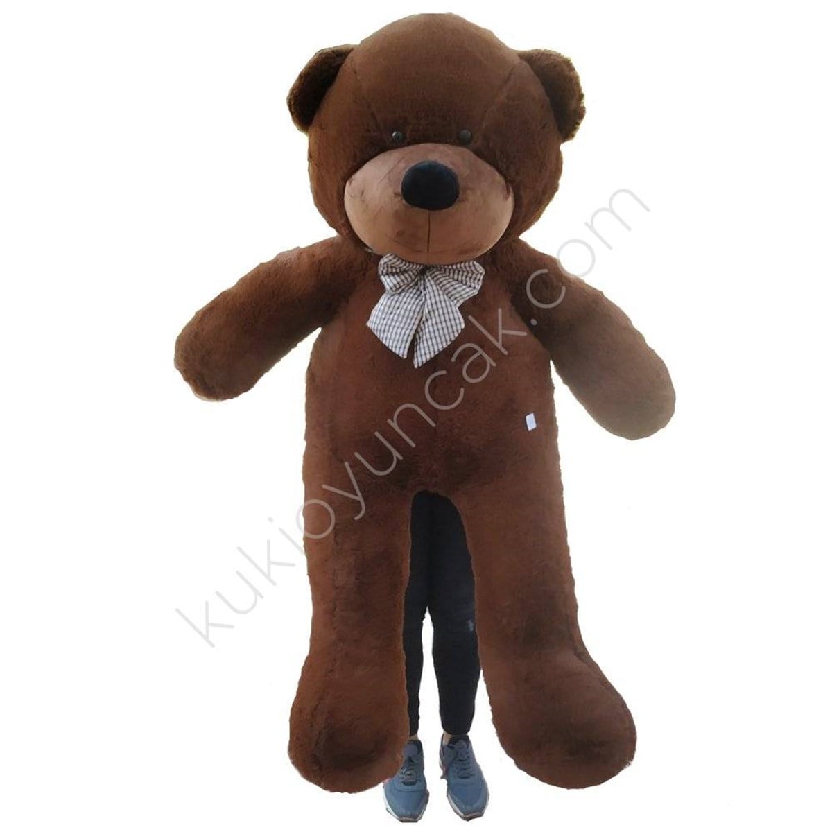 150cm Koyu Kahverengi Peluş Ayı