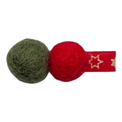 Aisha & Joe Klips Ponponlu Keçe Toka