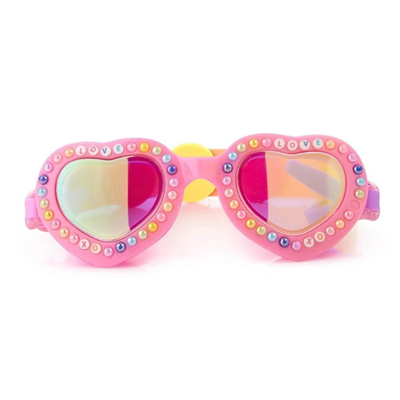 Bling2o Charming Two Heart Pink Çocuk Deniz Gözlüğü