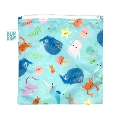 Bumkins Büyük Atıştırma Çantası - Ocean Life