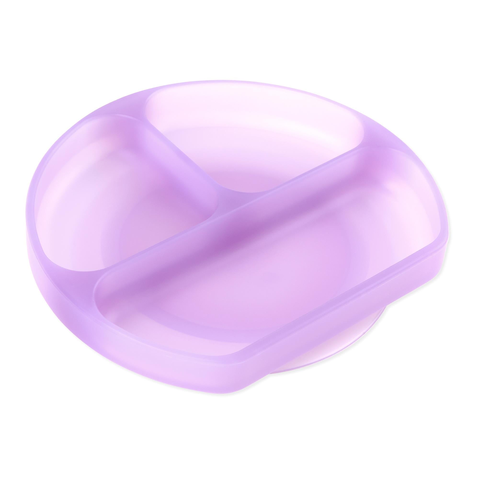 Bumkins Silikon Vakumlu Tabak - Purple Jelly