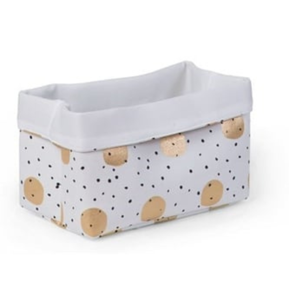 ChildHome Kanvas Kutu Mini Boy Gold Dots