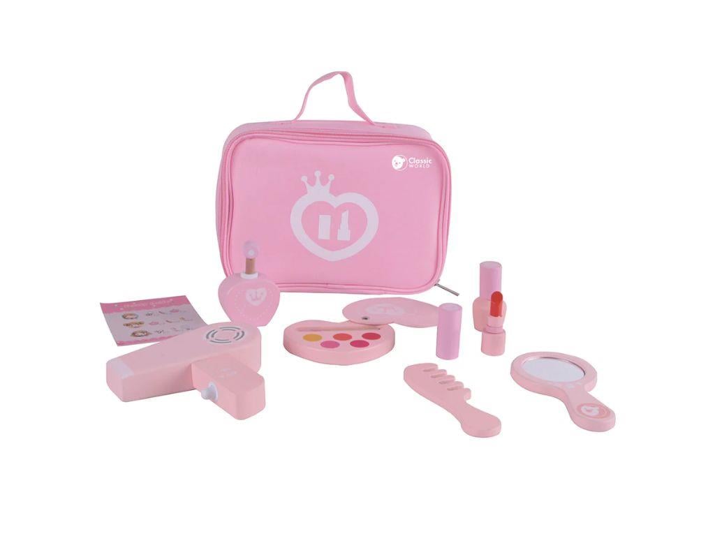 Classic World Ahşap Makyaj Seti