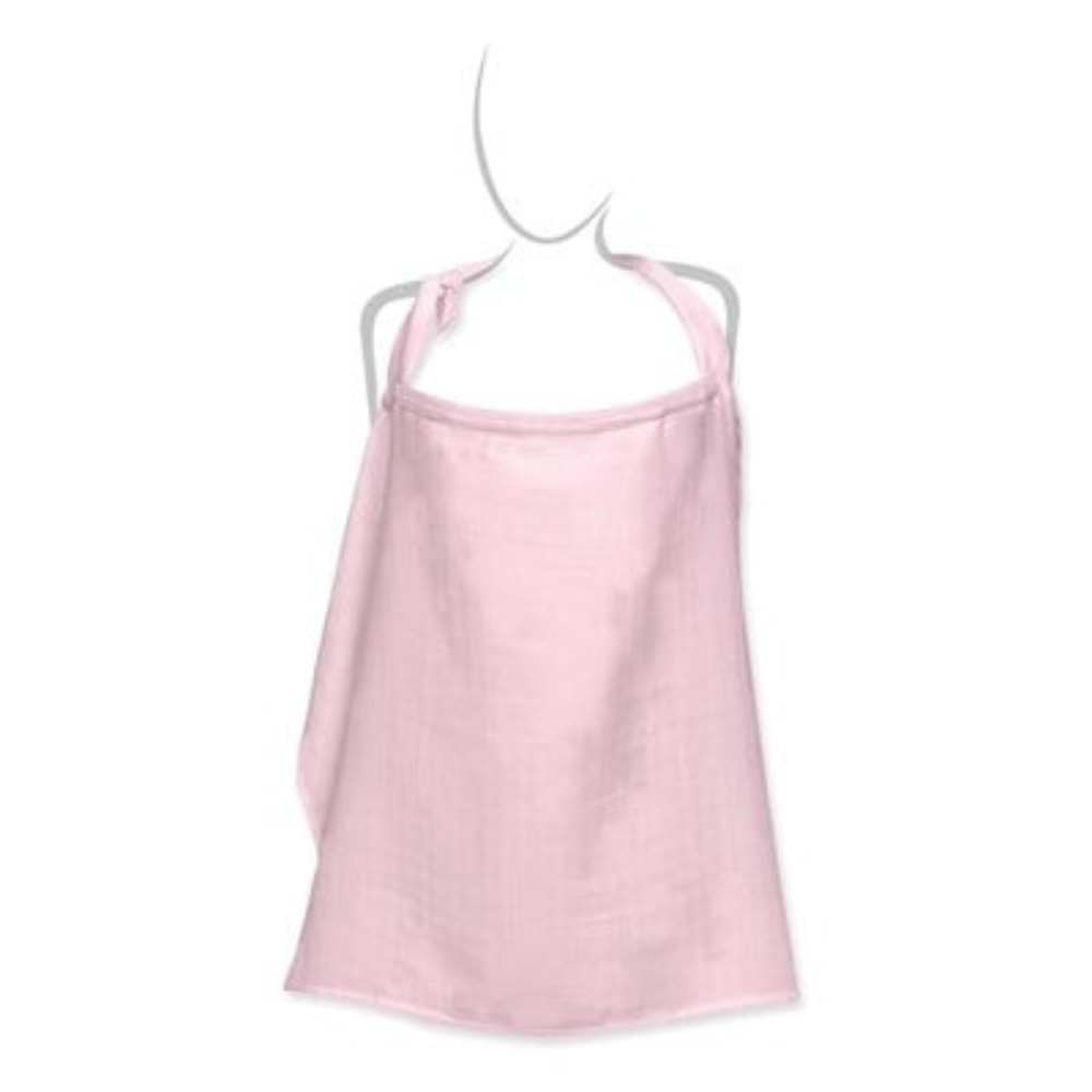 Deux Lapins Innocent Pink Müslin Emzirme Önlüğü