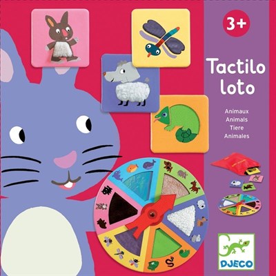 Djeco Tombala Oyunları / Tactilo Lotto Animals