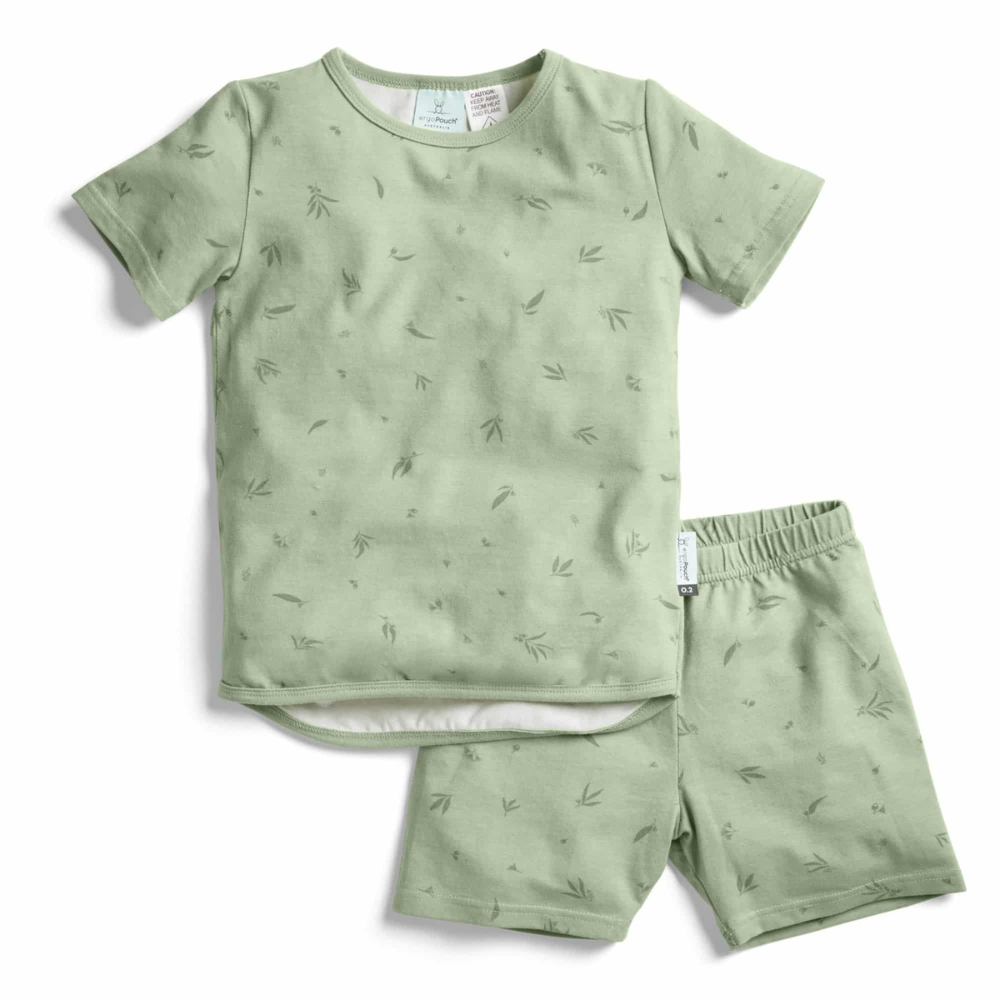 Ergopouch Organik Pamuk Kısa Pijama Takımı (0.2 TOG) - Willow