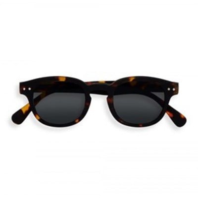 İzipizi Çocuk Güneş Gözlüğü #C 5-10 Yaş - Kahverengi Desenli