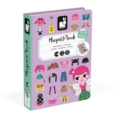 Janod Mıknatıslı Oyun Kitabı Kostümler