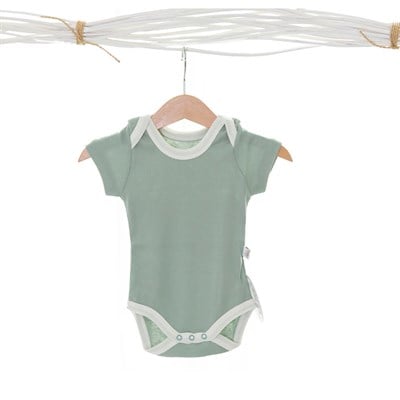 Little Basics Kısa Kollu Body - Sage