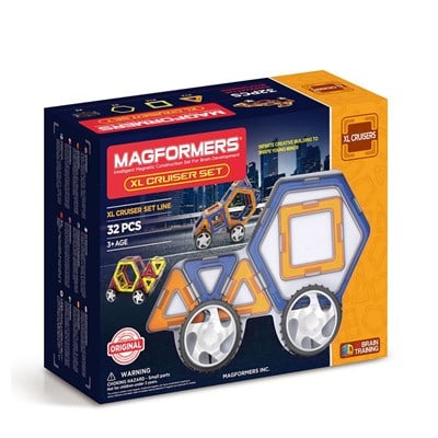 Magformers Mıknatıslı XL Cruiser Set 32 Parça