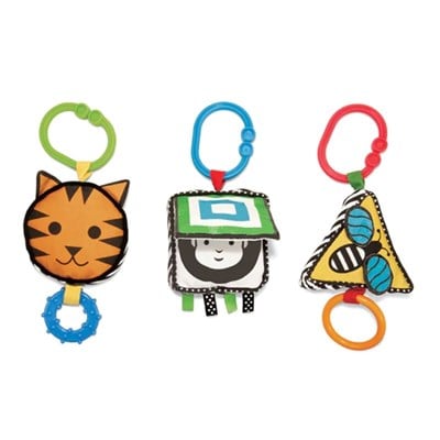 Manhattan Toy 3'lü Puset Oyuncağı - Şekiller