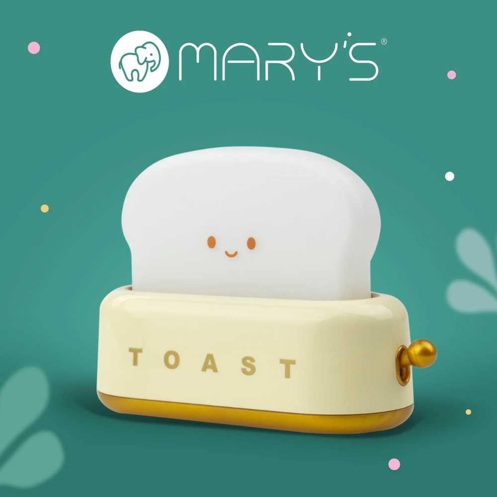 Mary's Toaster Sarı Led Gece Lambası