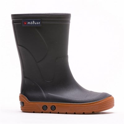 Meduse Airbus Bleu Nuit/Caramel Boots-Lacivert