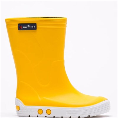 Meduse Airport Jaune/Blanc Boots-Sarı